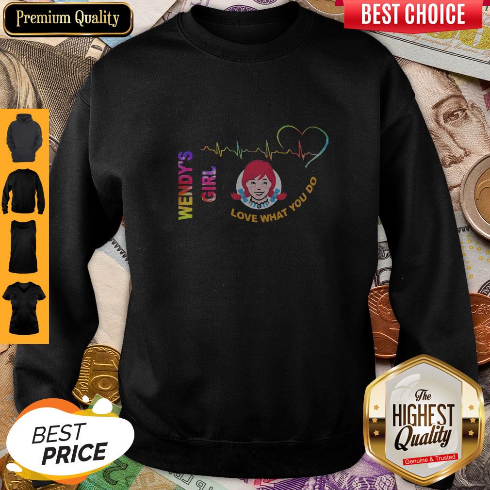 Wendy’S Girl Love What You Do Heartbeat Shirt