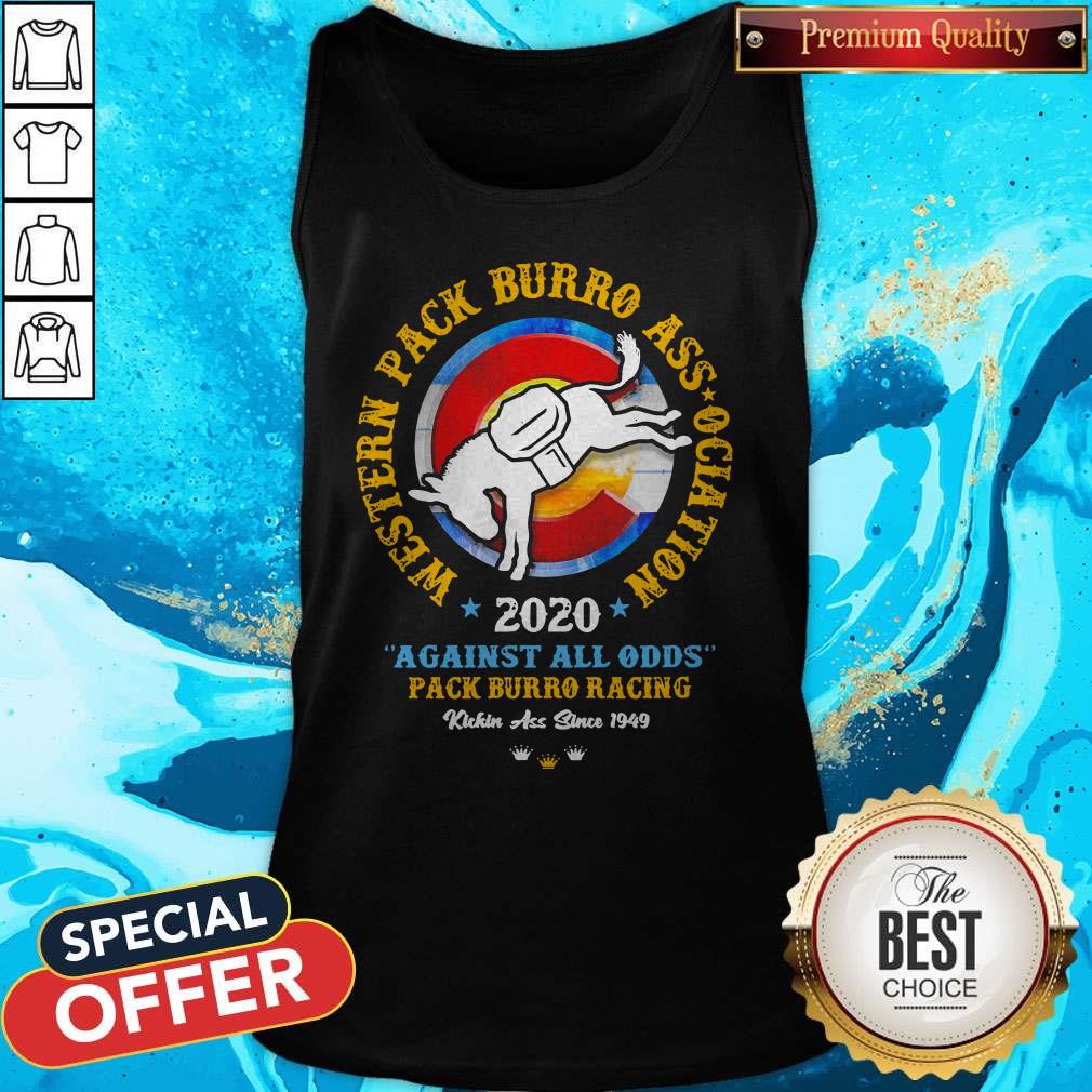 Western Pack Burro Association 2020 Against All Odds Pack Burro Racing Shirt