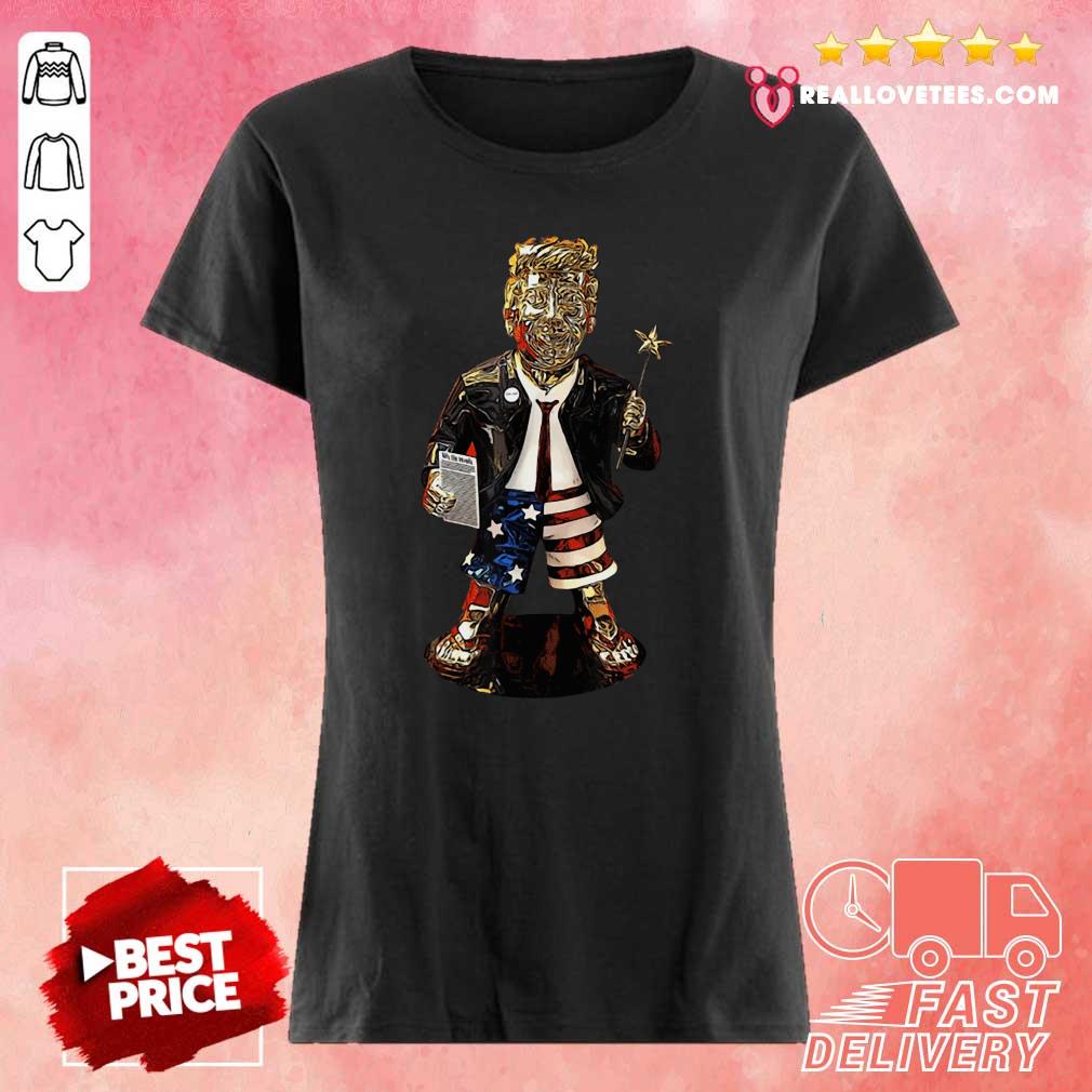 Wonderful Golden Trump Statue Shirt