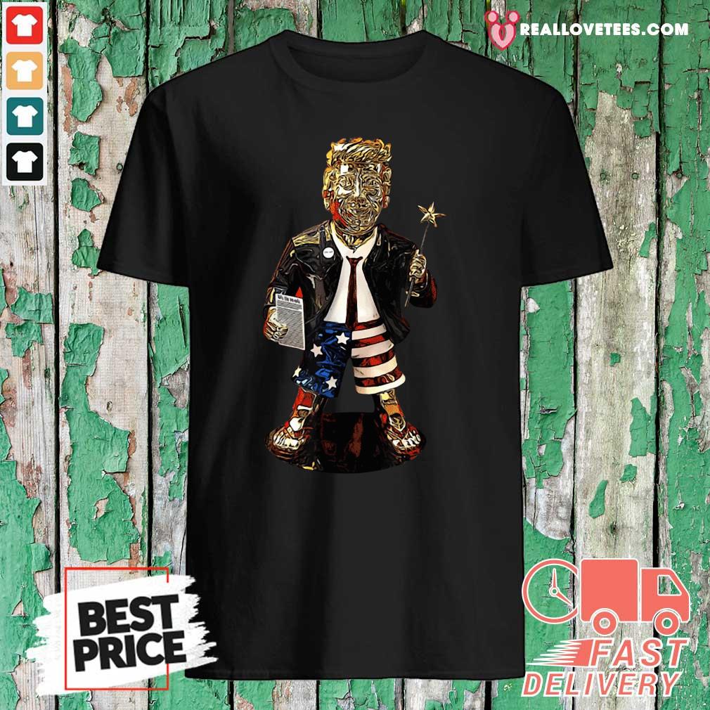 Wonderful Golden Trump Statue Shirt