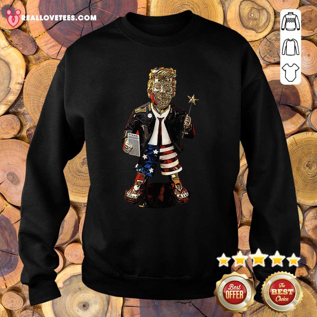 Wonderful Golden Trump Statue Shirt