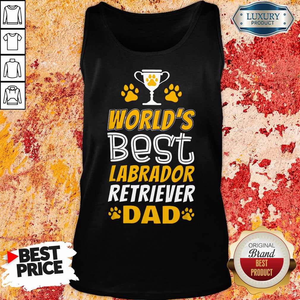 World's Best Labrador Retriever Dad Shirt