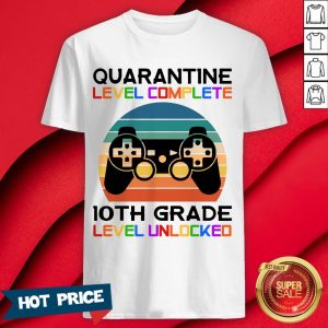 Quarantine Lever 10th Grade Unlocked School Vintage Gift T-Shirt