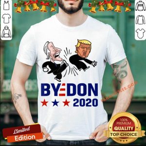 Top Joe Biden Kick Donald Trump Byedon 2020 Shirt