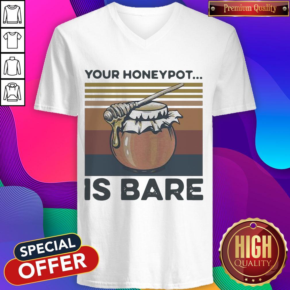 Your Honeypot Is Bare Beekeeper Vintage Shirt