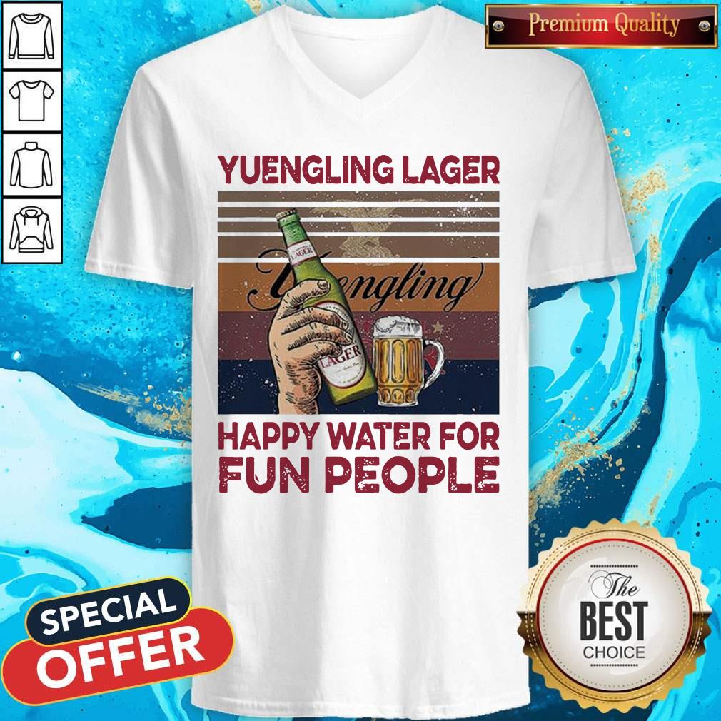 Yuengling Lager Happy Water For Fun People Vintage Shirt