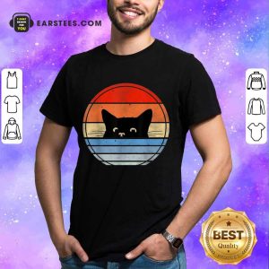 Nice Retro Black Cat Confident Great 45 Shirt