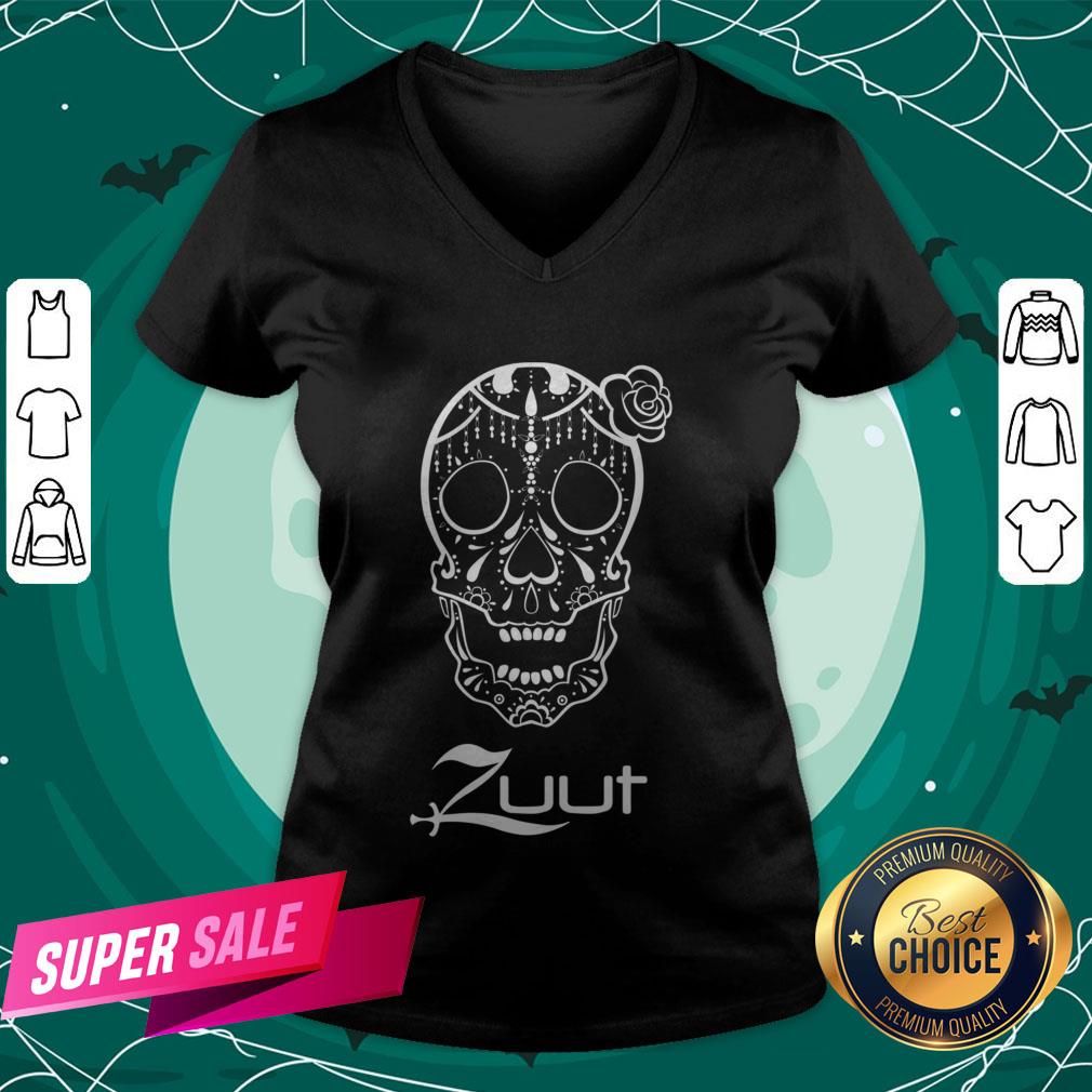 Zuu Sugar Skull Day Of The Dead Muertos Shirt