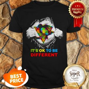 Pittsburgh Penguins Blood Inside Me It’s Ok To Be Different Shirt