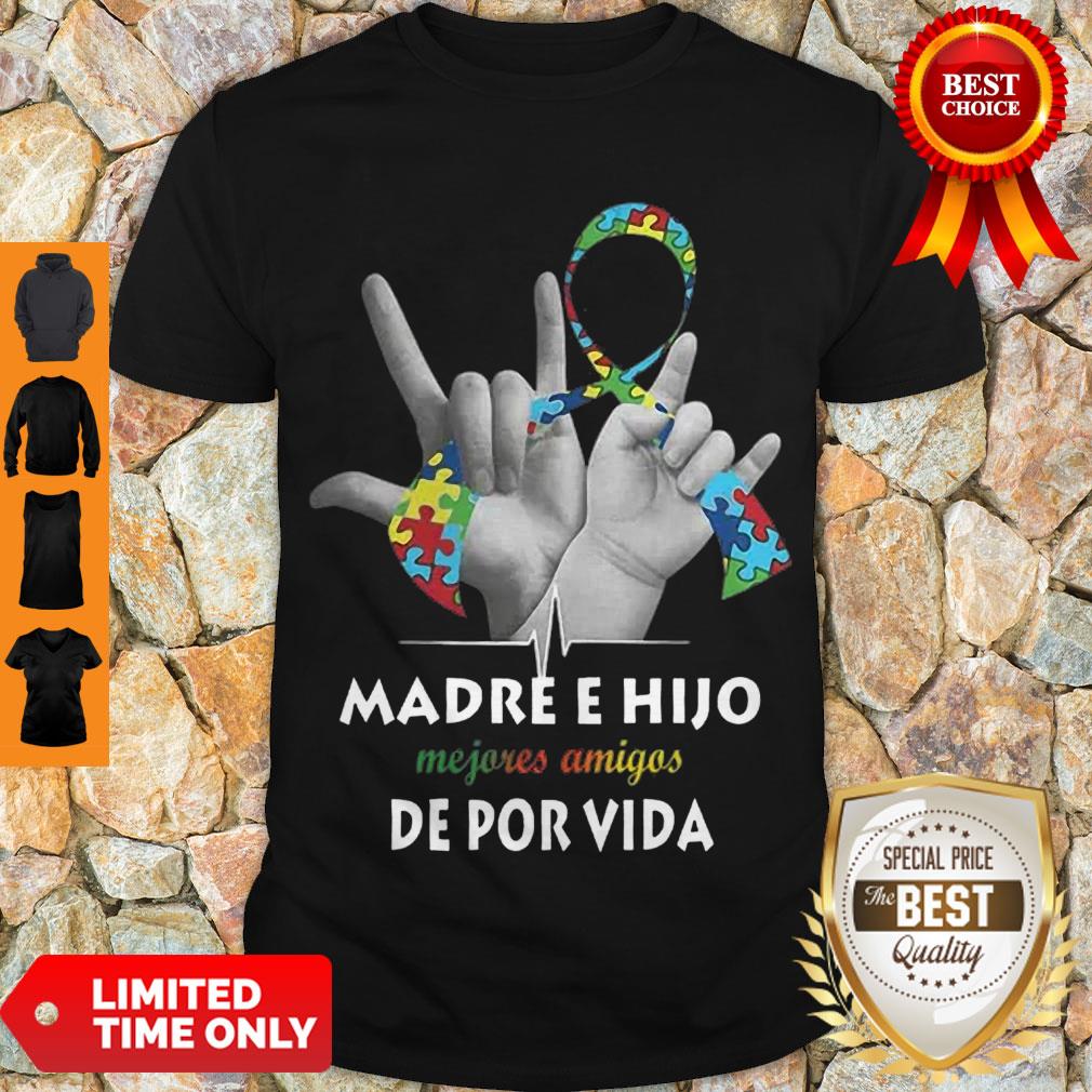 Top Madre E Hijo Mejores Amigos De Por Vida Shirt