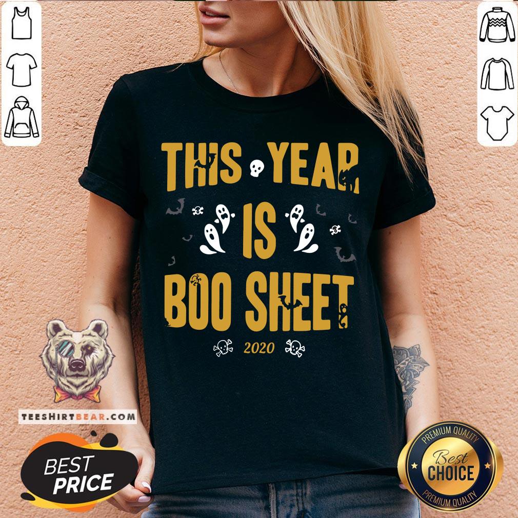 Top This Year Is Boo Sheet 2020 Halloween Shirt