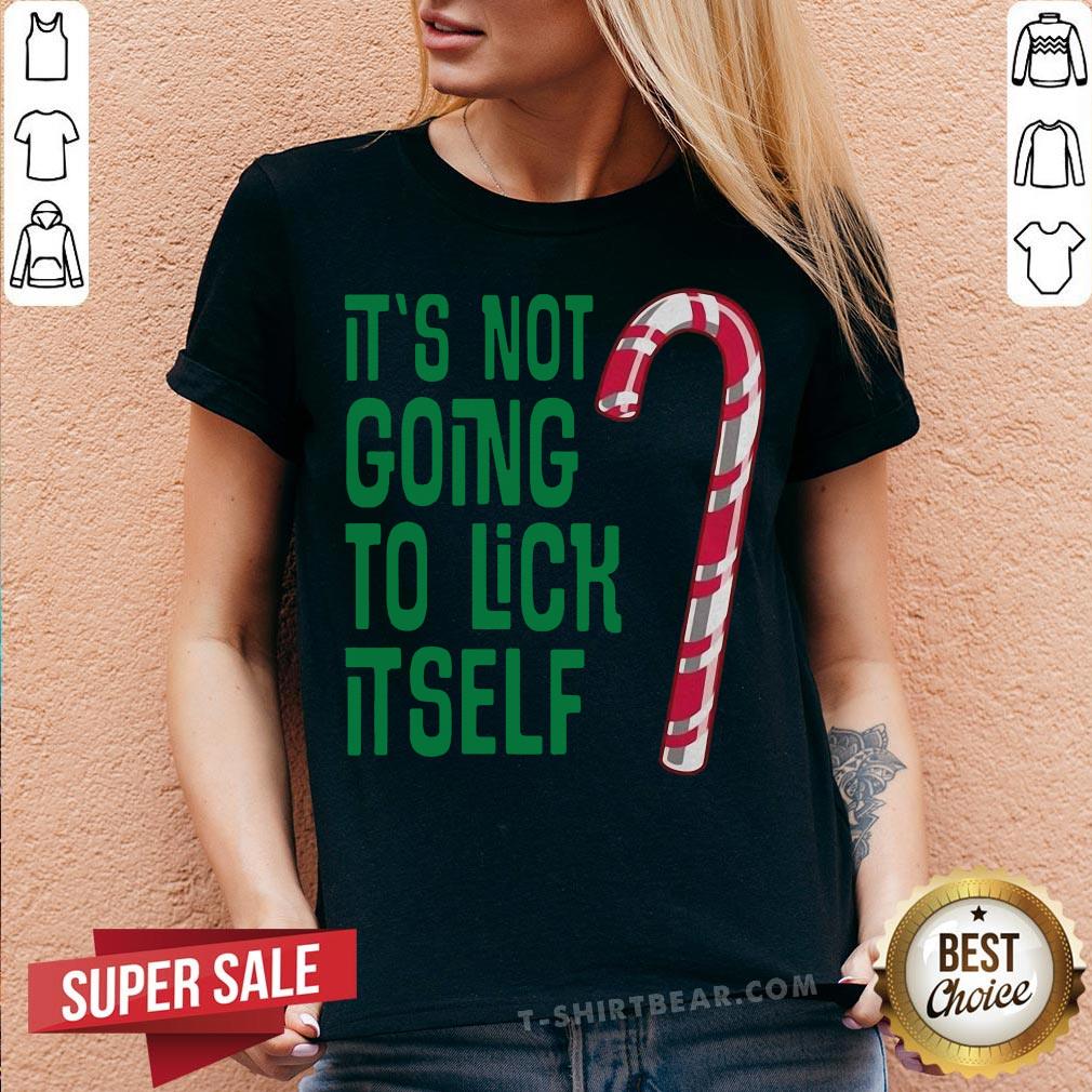 Hot It’s Not Going To Lick Itself Christmas Raglan Shirt