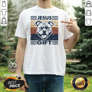 Official Pitbull Jesus Gift Vintage Shirt