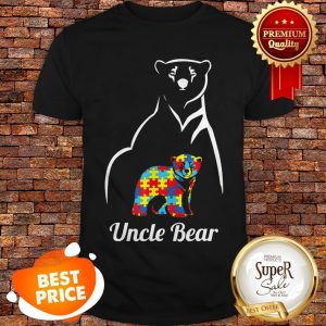 Pretty Autism Awareness Uncle Bear Gift Shirt