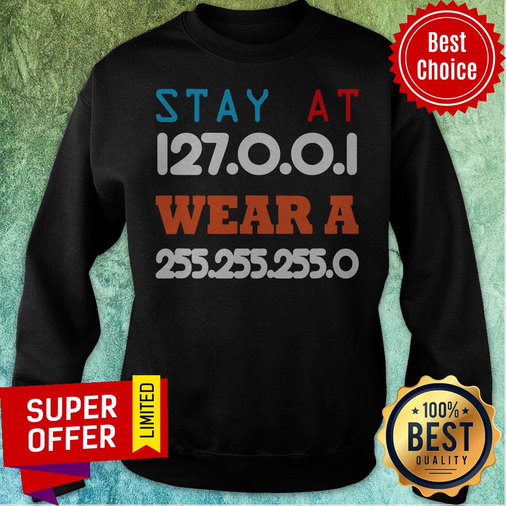 Funny Stay At Home And Wear A Mask Funny IT And Software Engineers Shirt