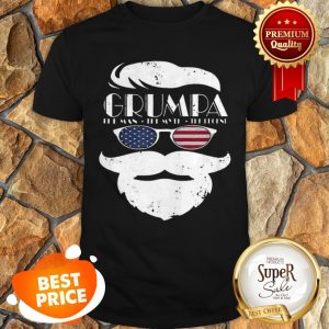 Official Trump Grumpa The Man The Myth The Legend Shirt