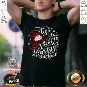 Cute Tis The Season To Sparkle Principal Shirt