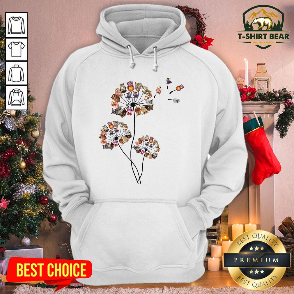 Lovely Owls Dandelions Shirt
