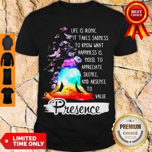 Top Ganesha Yoga Buddha India Hindu Shanti Presence Shirt