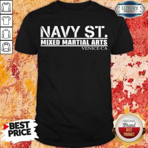 Perfect Navy St Mixed Martial Arts Venice CA Shirt