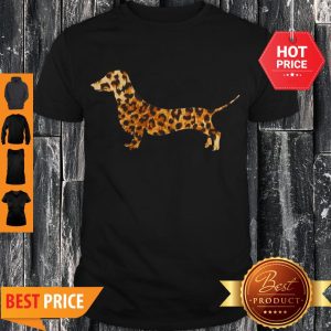 Cute Dachshund Leopard Shirt