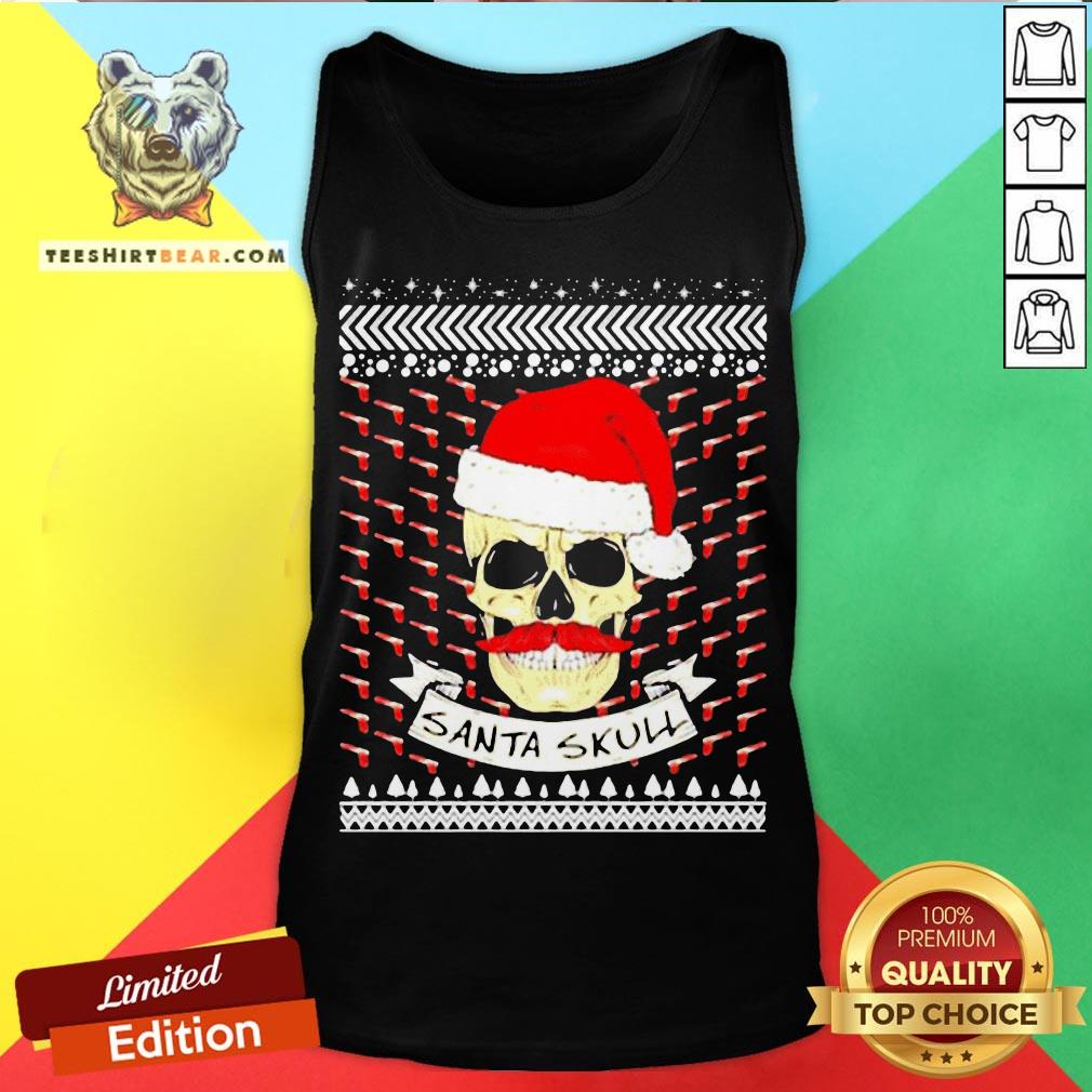 Official Santa Skull Ugly Christmas Shirt