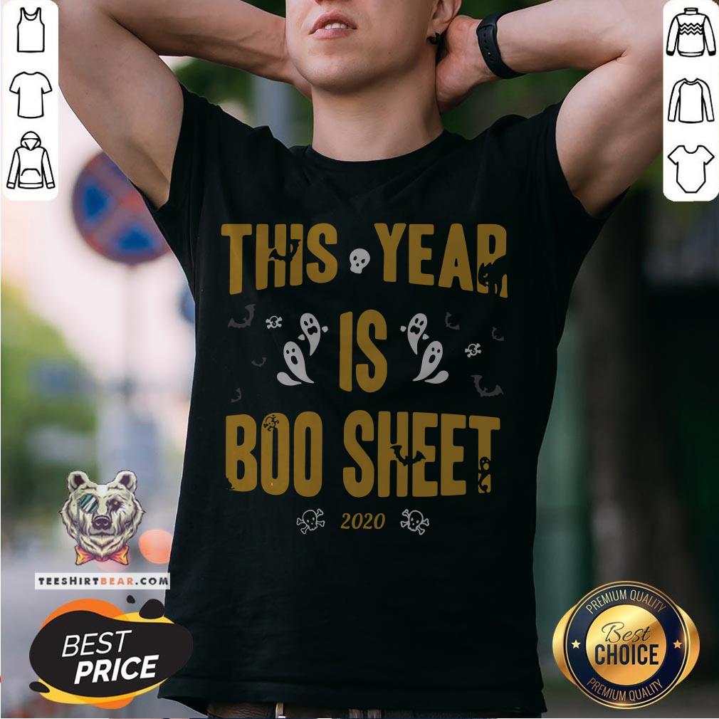 Top This Year Is Boo Sheet 2020 Halloween Shirt