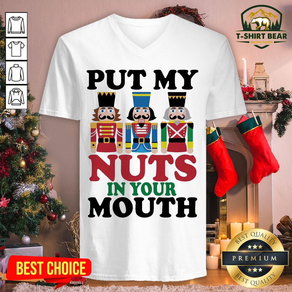 Nutcracker Put My Nuts In Your Mouth Christmas Shirt