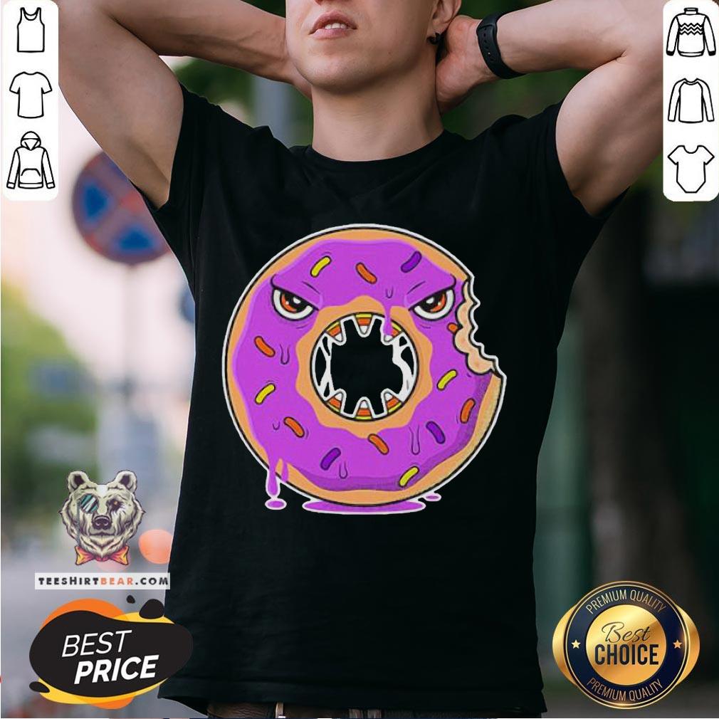 Nice Scary Donut Costume Happy Halloween Shirt