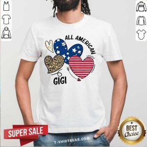 Premium Heart All American GiGi Shirt