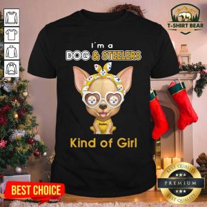 Lovely Chihuahua I’m A Dogs And Steelers Kind Of Girl Shirt
