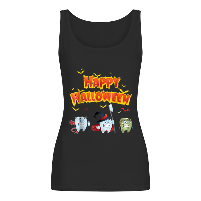 Happy-Halloween-Shirt-Funny-Dental-Costume-Gift-Womens-Tank-Top.png