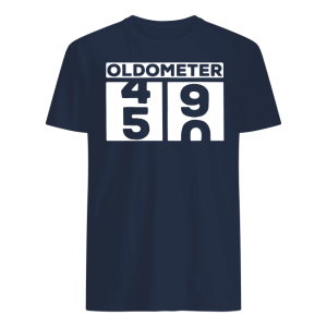 Oldometer 50 years old birthday Oldometer 4590 Shirt