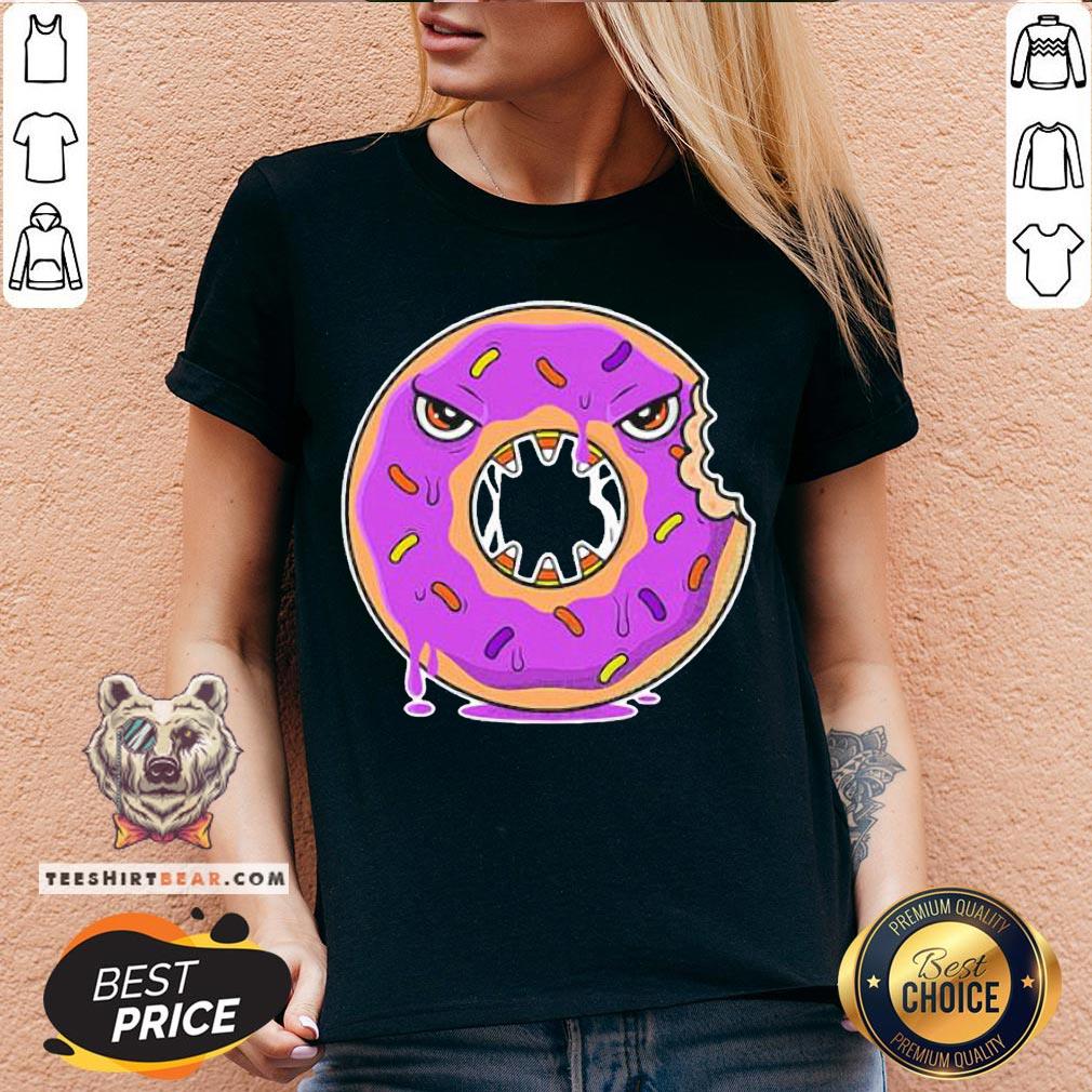 Nice Scary Donut Costume Happy Halloween Shirt