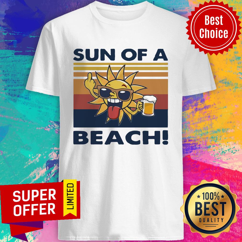 Awesome Sun Of A Beach Vintage Shirt