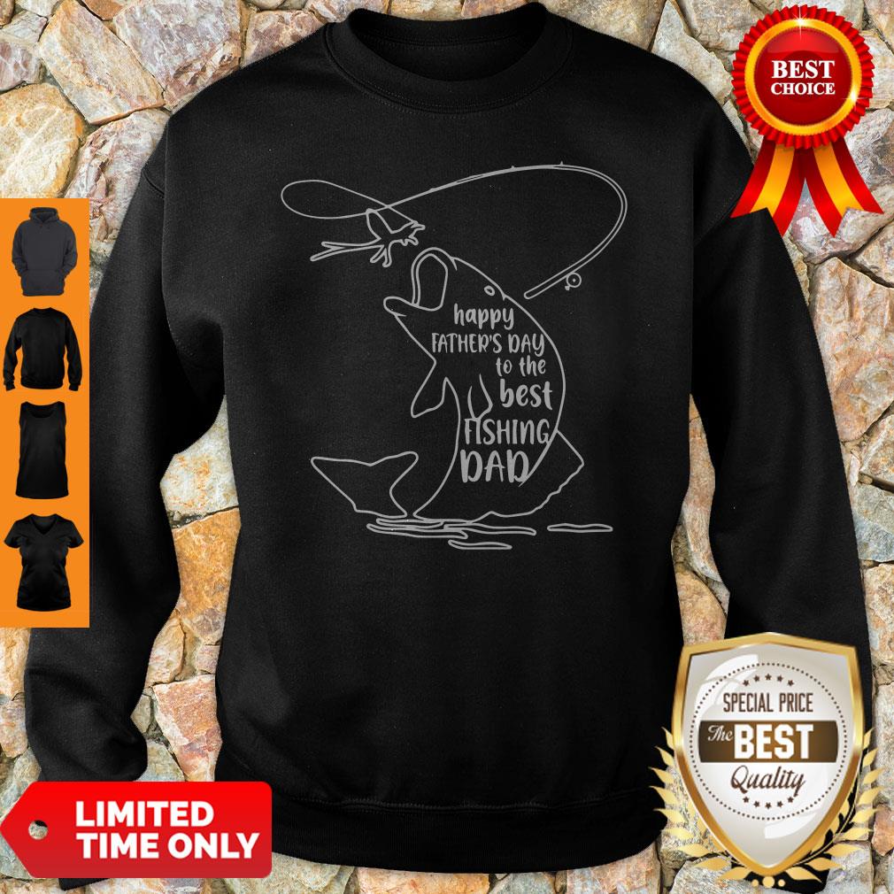 Happy Father's Day To Best Fishing Dad Shirt