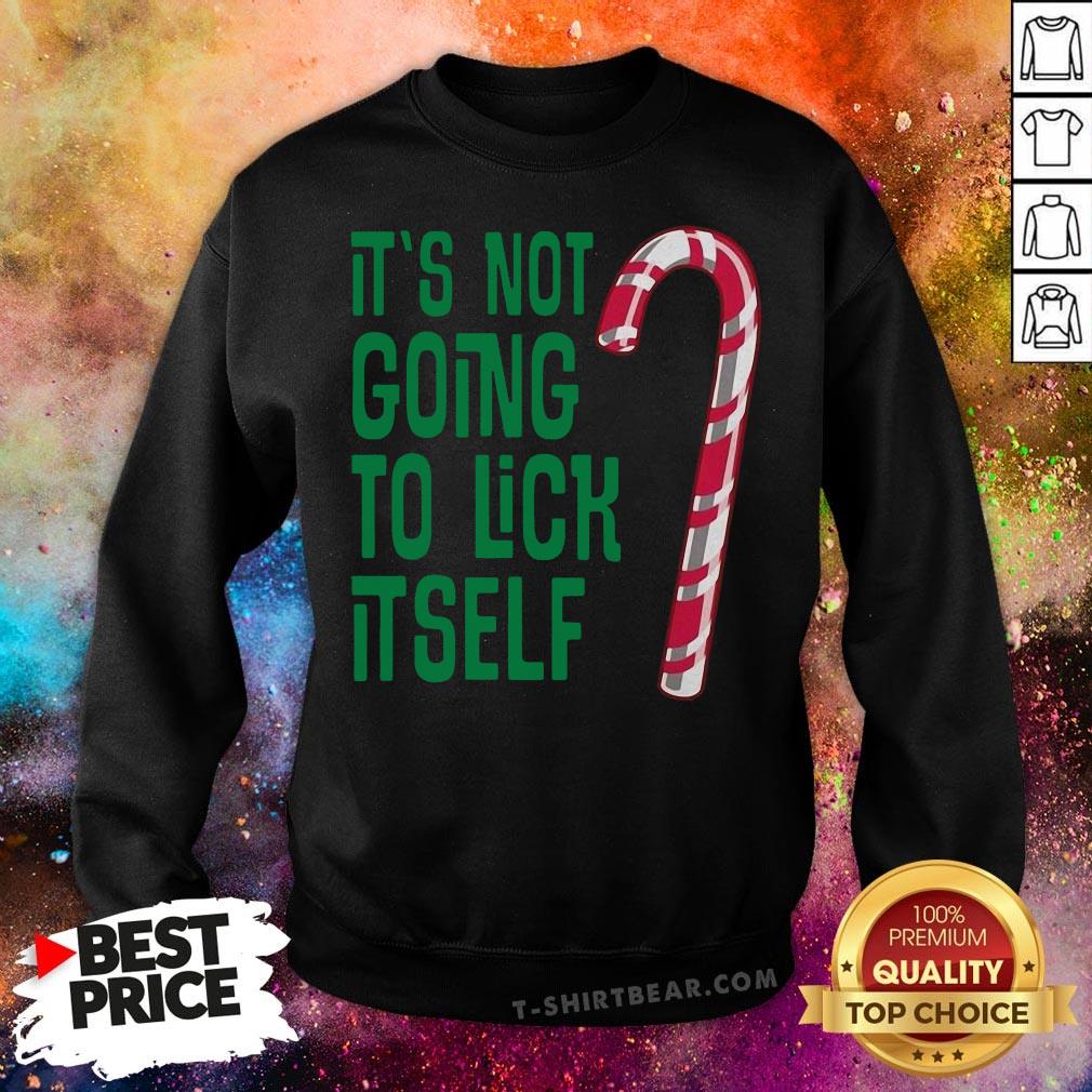 Hot It’s Not Going To Lick Itself Christmas Raglan Shirt