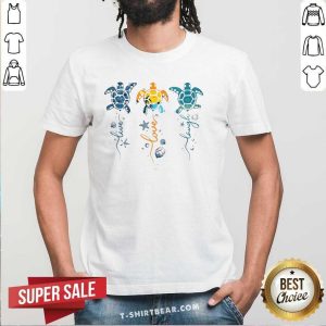 Colorful Turtle Live Love Laugh Shirt