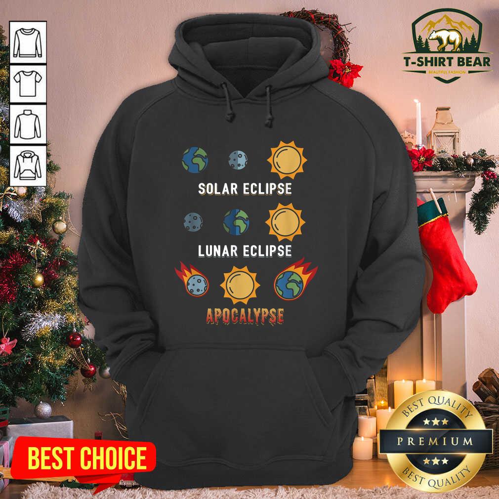 Pretty Lunar Eclipse Solar Eclipse Apocalypse Shirt