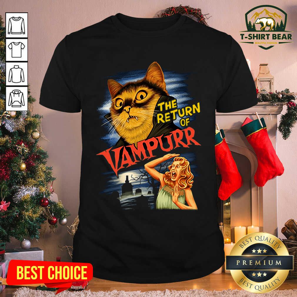 Official Cat The Return Of Vampurr Shirt
