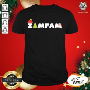 Hot Rebecca Zamolo Merch Zamfam Holiday Shirt