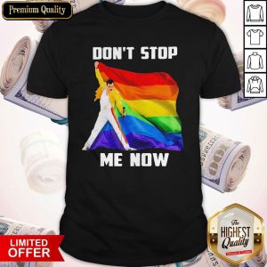 LGBT Freddie Mercury Don’t Stop Me Now Flag Shirt