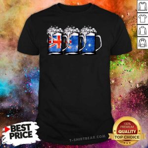 Colorful England Alcohol Beer Flag Shirt