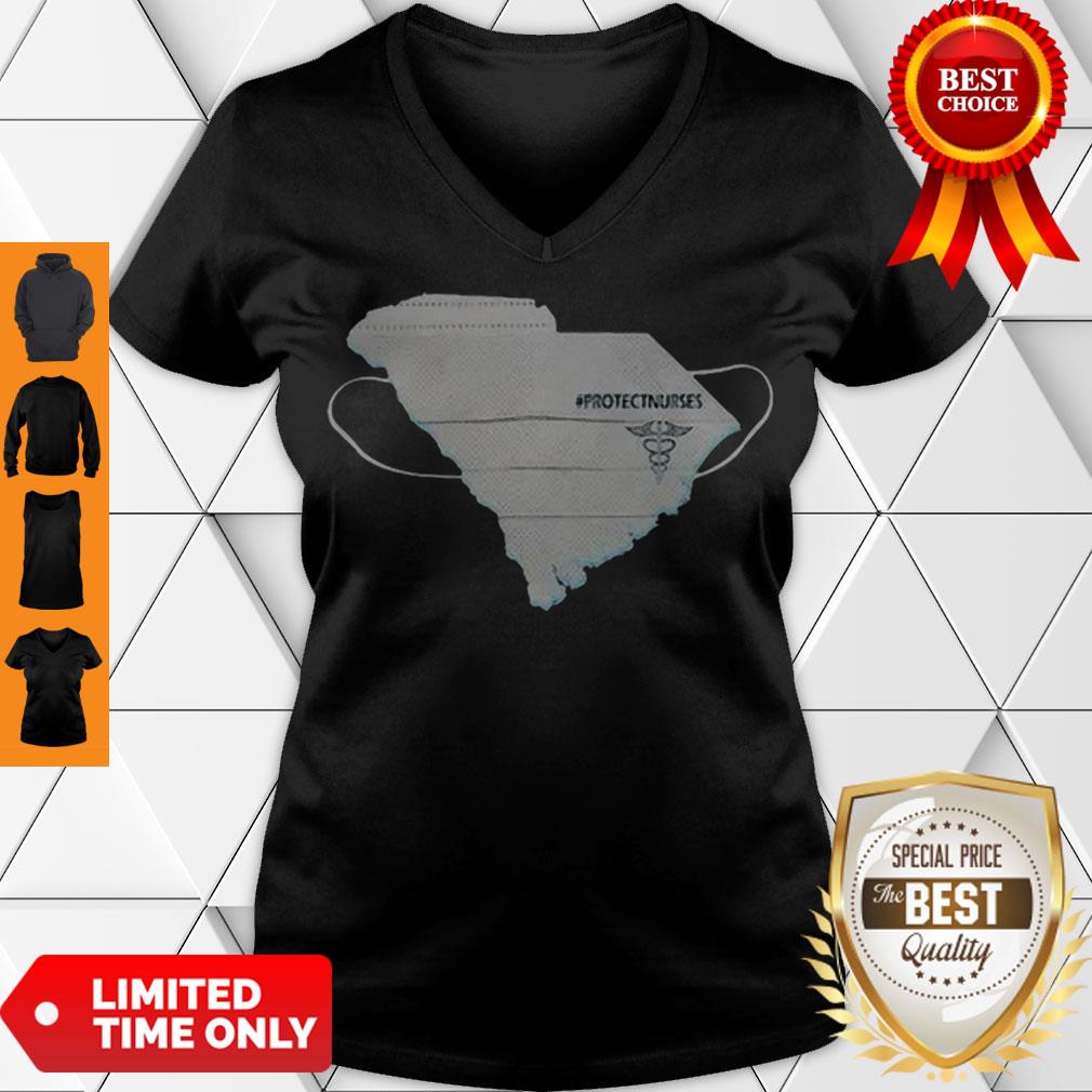 Awesome South Carolina Protect Nurses Face Mask Coronavirus Shirt