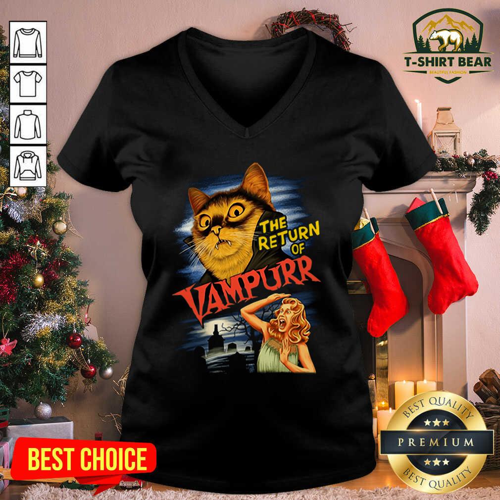 Official Cat The Return Of Vampurr Shirt