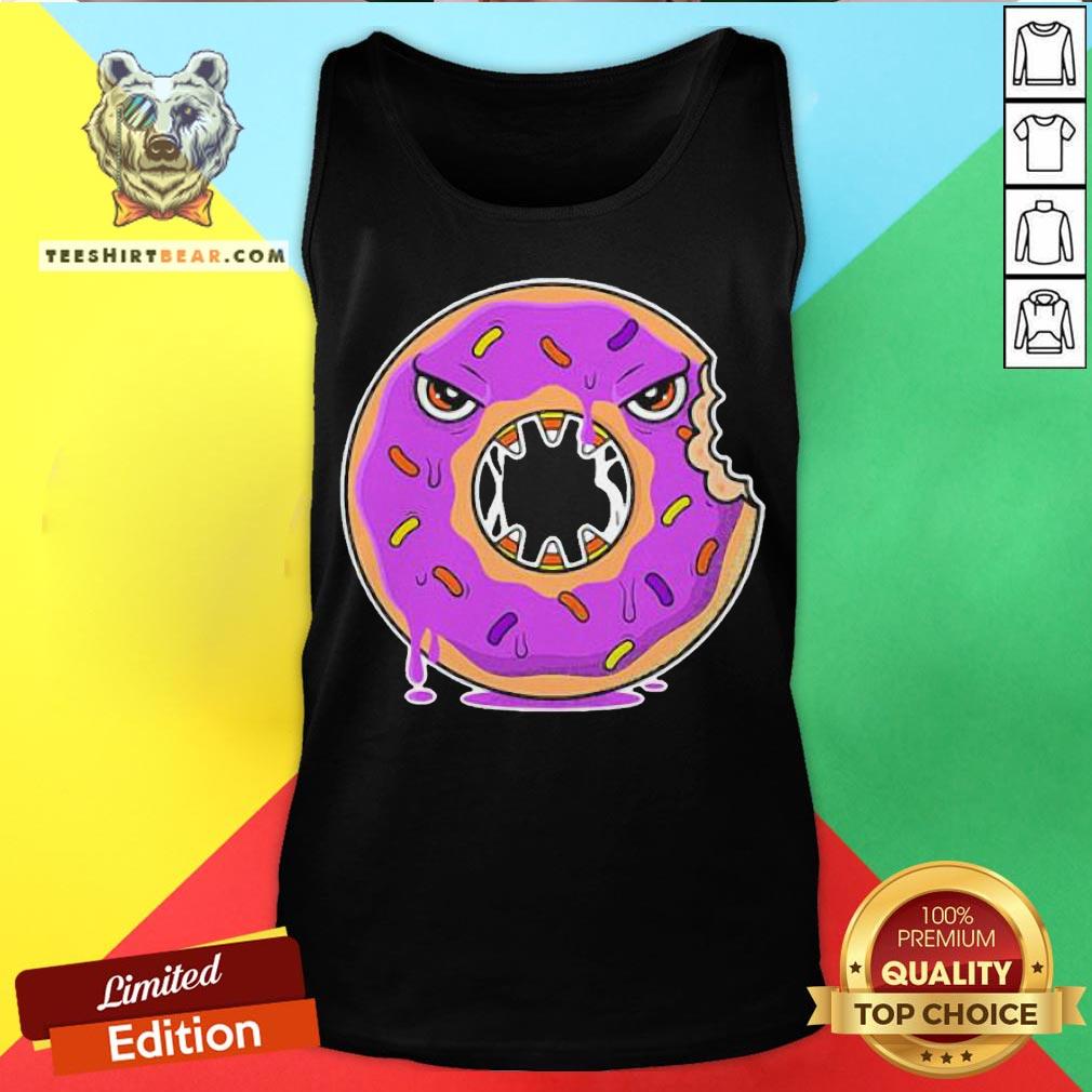 Nice Scary Donut Costume Happy Halloween Shirt
