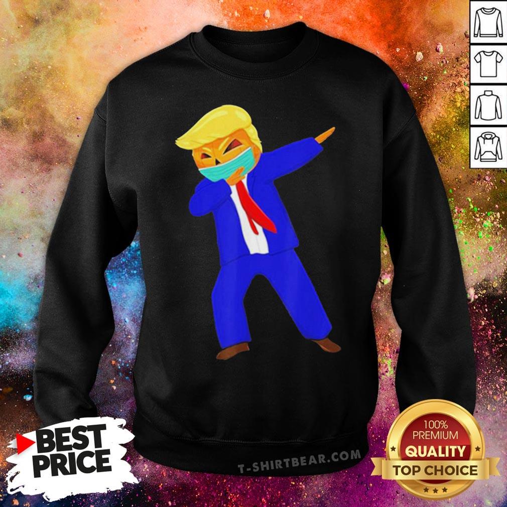 Cute Trumpkin Mask Donald Trump Halloween Shirt