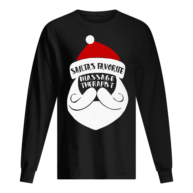 Santas Favorite Massage Therapist Shirt