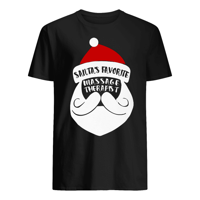 Santas Favorite Massage Therapist Shirt