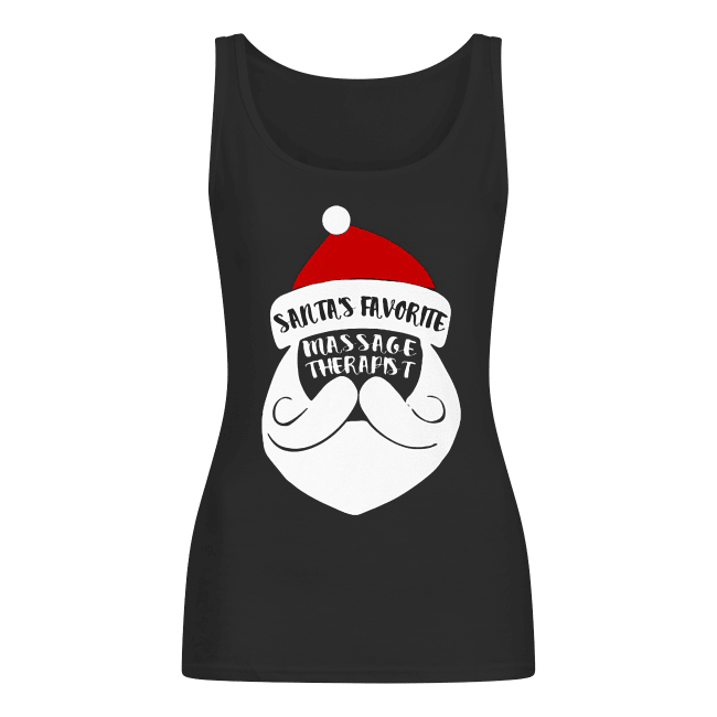 Santas Favorite Massage Therapist Shirt